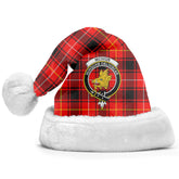 McIvor Tartan Crest Christmas Hat